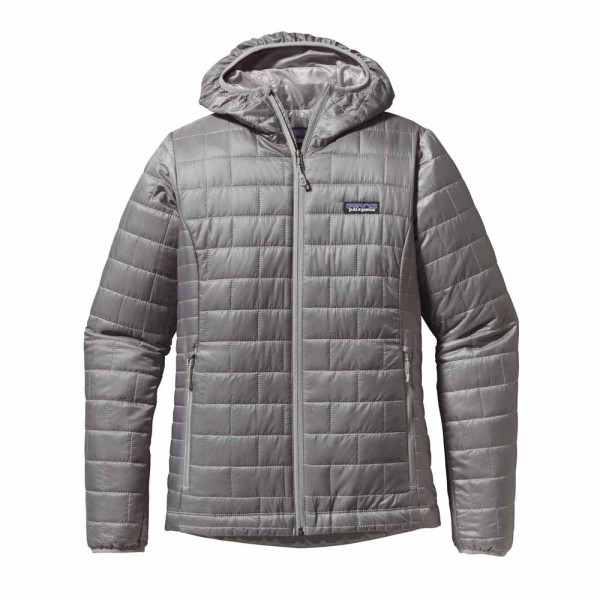Patagonia W`s Nano Puff Hoody feather grey